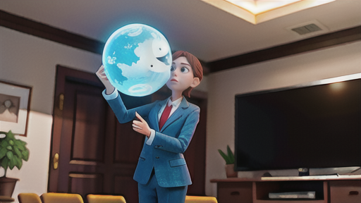 空間を広く見せる透かし効果